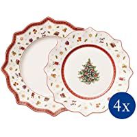 Villeroy &amp- Boch Group Toys Delight Servicio de Mesa para hasta 4 Personas- Porcelana Premium- Colorido- set de 8 piezas